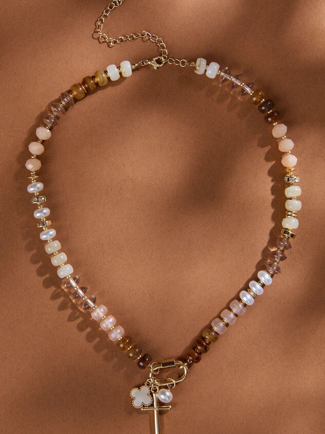 Forevermore Beaded Charm Necklace - ALTAR'D STATE KIDS