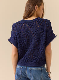 Evelyn Sweater Vest Detail 4 - ALTAR'D STATE KIDS