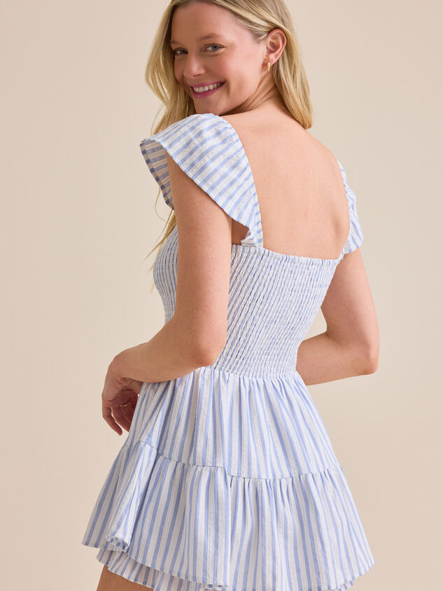 Frankie Smocked Romper Detail 3 - ALTAR'D STATE KIDS