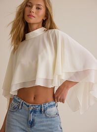 Alina Tie Neck Cape Detail 4 - ALTAR'D STATE KIDS