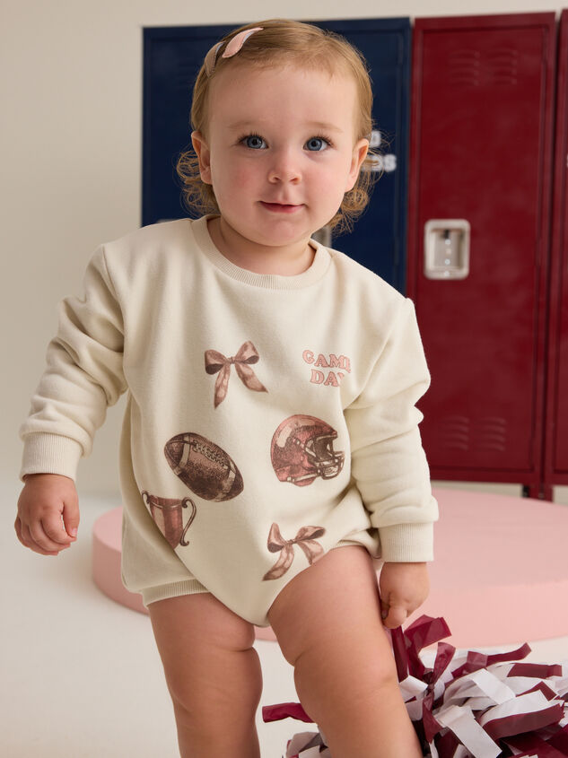 Gia Gameday Bow Bubble - AS Kids