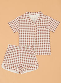 Eloise Gingham Toddler PJ Set - AS Kids
