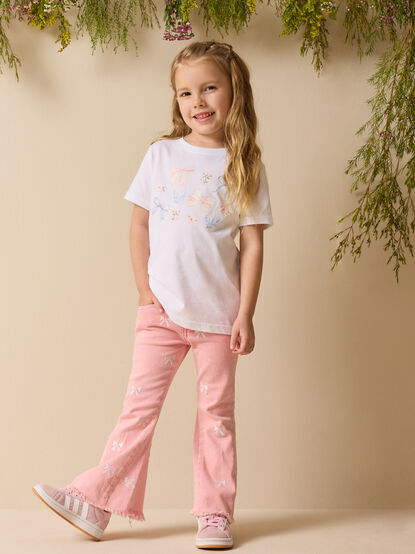 Annie Bow Tee - ALTAR'D STATE KIDS