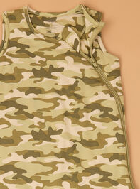 Hunter Camo Sleep Bag Detail 2 - AS Kids