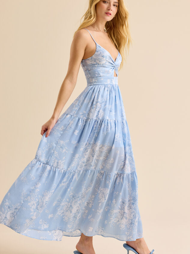 Kellsa Floral Maxi Dress Detail 5 - ALTAR'D STATE KIDS