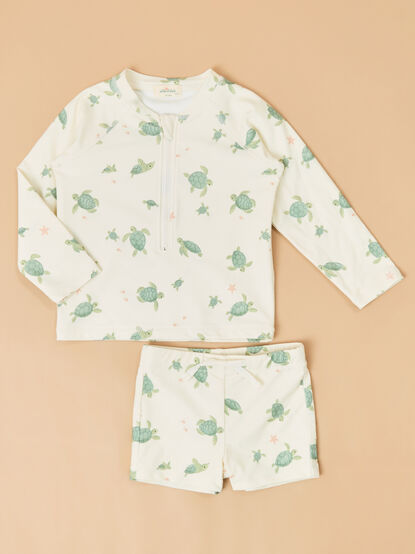 Sea Turtles Swim Set - ALTAR'D STATE KIDS