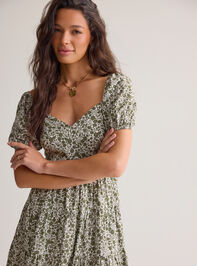 Ashley Floral Mama Dress Detail 4 - AS Kids