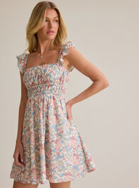 Evie Floral Mama Dress Detail 2 - AS Kids