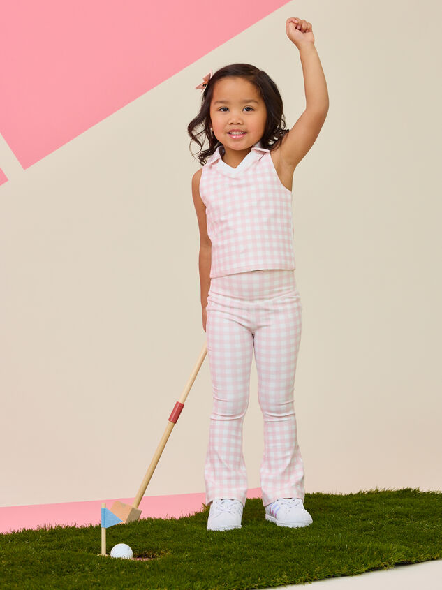 Lena Gingham Flare Leggings Detail 5 - ALTAR'D STATE KIDS