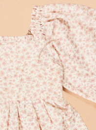 Nora Floral Toddler Dress Detail 2 - ALTAR'D STATE KIDS