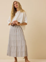 McKenna Oversized Boxy Crop Tee Detail 2 - AS Kids