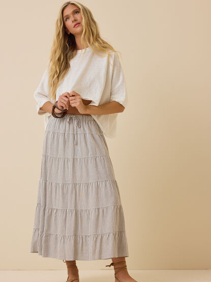 McKenna Oversized Boxy Crop Tee - AS Kids