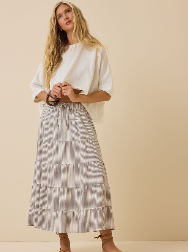 McKenna Oversized Boxy Crop Tee Detail 2 - AS Kids