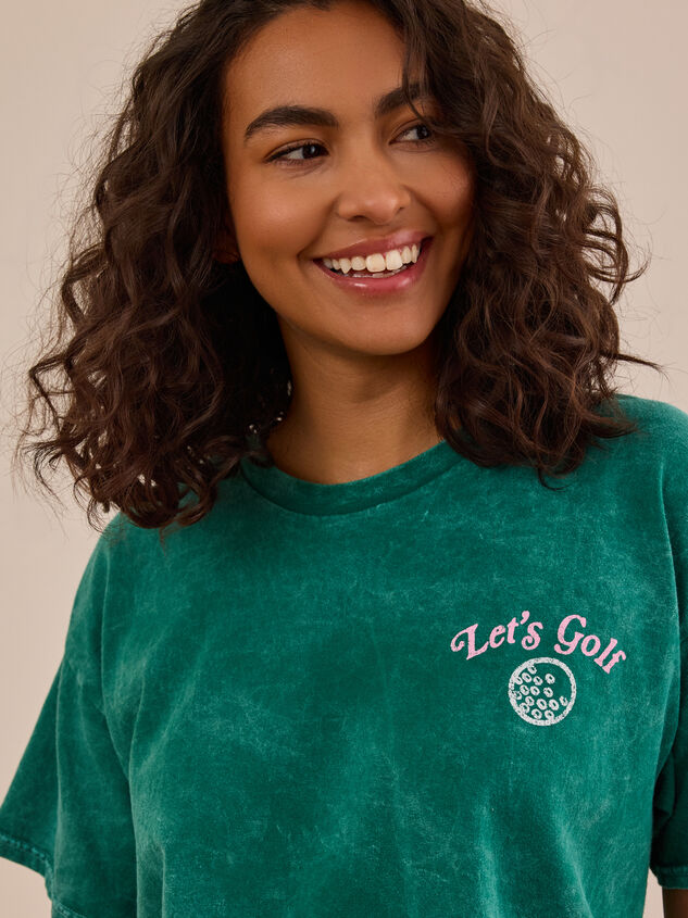 Lets Golf Graphic Tee Detail 2 - ALTAR'D STATE KIDS