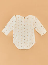 Eleanor Floral Suede Jumper Set Detail 5 - AS Kids