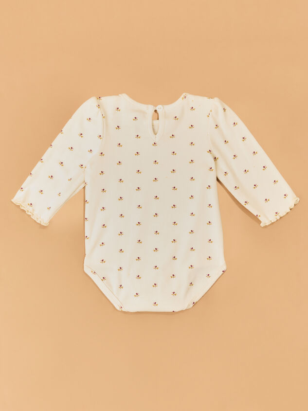 Eleanor Floral Suede Jumper Set Detail 5 - AS Kids