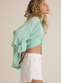 Vixen Frayed Denim Short Detail 4 - ALTAR'D STATE KIDS