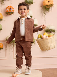 Beau Fur Corduroy Jacket - AS Kids