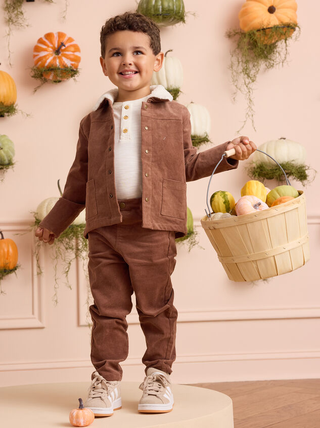 Beau Fur Corduroy Jacket - AS Kids