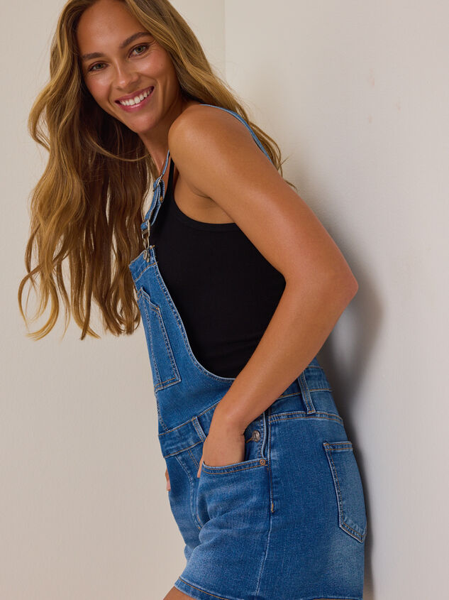 Lenny Denim Shortalls Detail 5 - ALTAR'D STATE KIDS