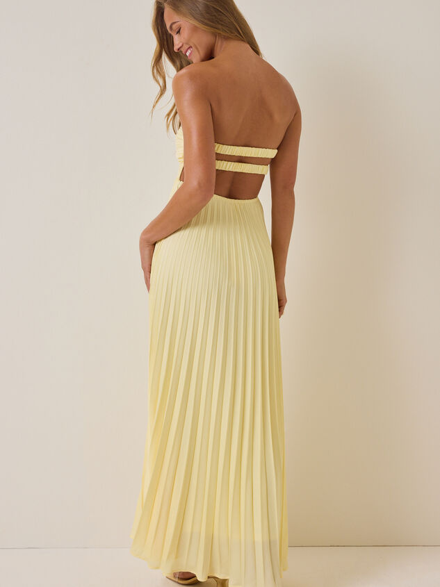 Nellie Satin Maxi Dress Detail 6 - AS Kids