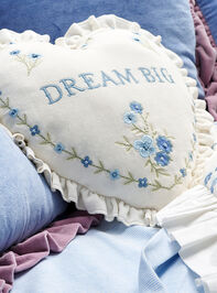 Ava Heart Pillow Detail 4 - AS Kids