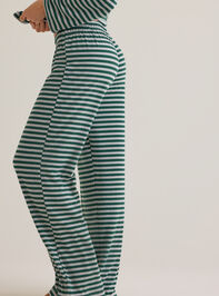Cate Striped Lounge Pant Detail 3 - AS Kids