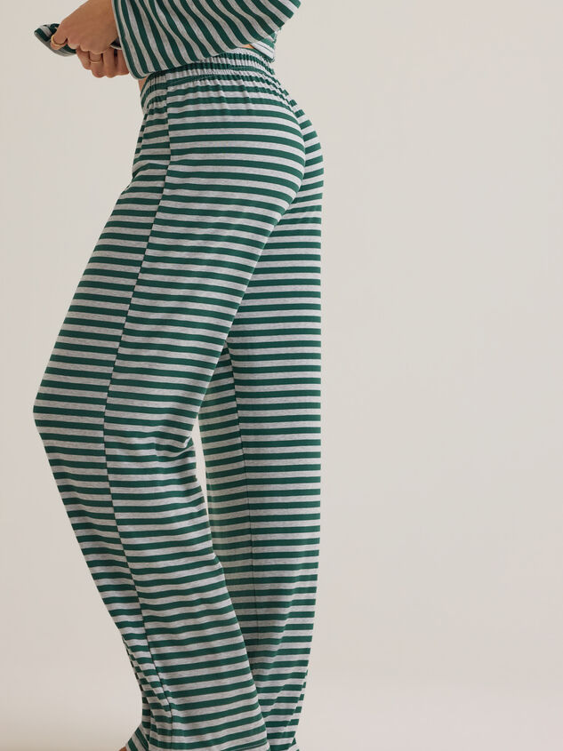 Cate Striped Lounge Pant Detail 3 - AS Kids