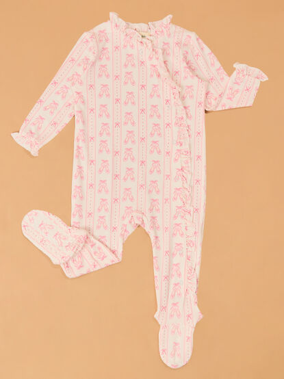 Kimberly Ballet Ruffle Footie - AS Kids