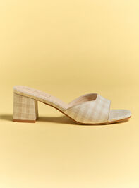 The Hattie Gingham Heel Detail 3 - ALTAR'D STATE KIDS