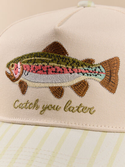 Catch You Later Fish Trucker Hat - AS Kids