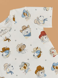 Cow-dog Top and Pants Set Detail 3 - ALTAR'D STATE KIDS