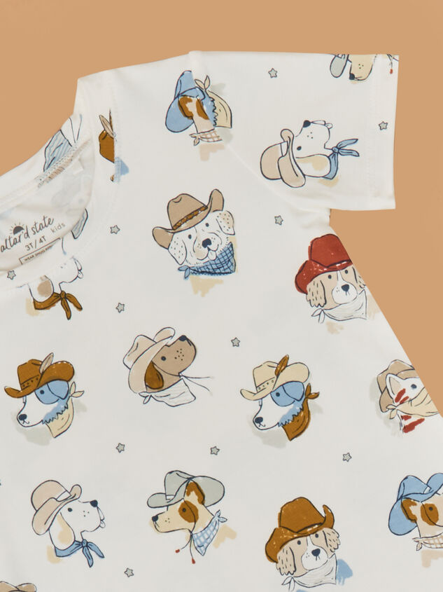 Cow-dog Top and Pants Set Detail 3 - ALTAR'D STATE KIDS