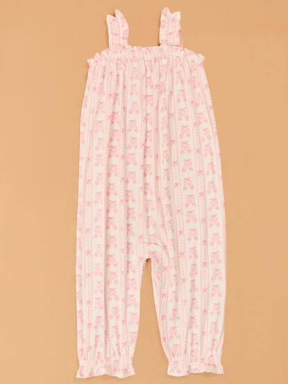 Kimberly Ballet Stripe Overalls - AS Kids