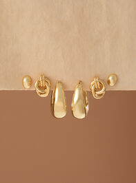 18K Gold Chic Statement Earring Set - ALTAR'D STATE KIDS