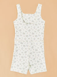 Cleo Floral Unitard Detail 3 - ALTAR'D STATE KIDS