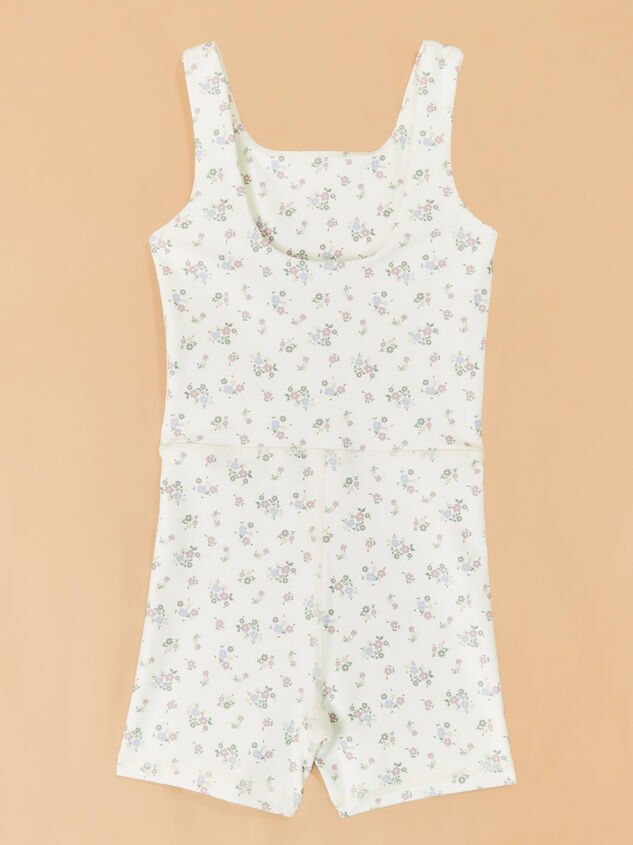 Cleo Floral Unitard Detail 3 - ALTAR'D STATE KIDS