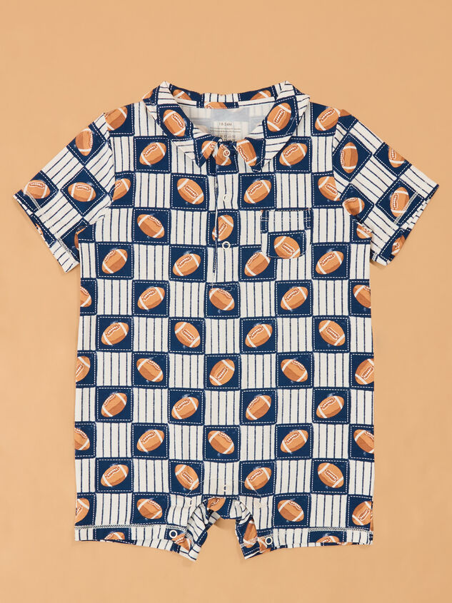 Football Patch Shortie Detail 2 - AS Kids