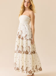 Melanie Strapless Maxi Dress Detail 3 - ALTAR'D STATE KIDS