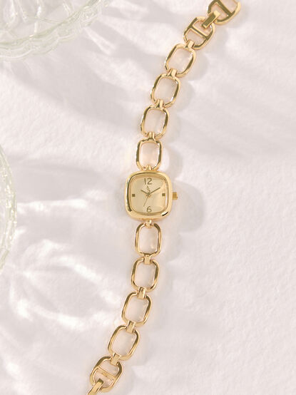 Open Link Square Face Watch - AS Kids