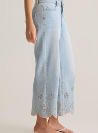 Natalee Embroidered Eyelet Jeans Detail 3 - AS Kids