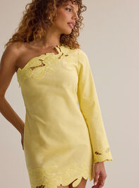 Layne One Shoulder Mini Dress Detail 2 - AS Kids