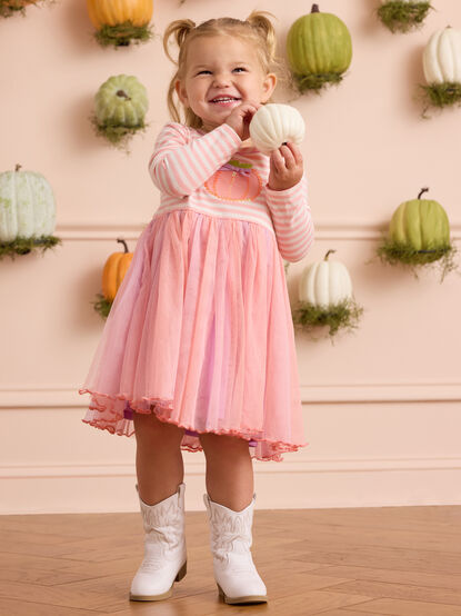 Paige Pumpkin Tutu Dress - AS Kids