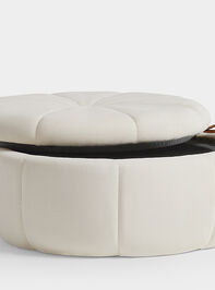 Bianca Upholstered Storage Ottoman Detail 3 - ALTAR'D STATE KIDS