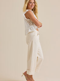 Kiki Short Sleeve Crochet Shirt Detail 2 - AS Kids