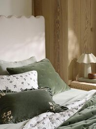 Majoram Cotton Single Sham Detail 2 - ALTAR'D STATE KIDS