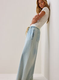 Dyana Henley Lace Trim Tee Detail 3 - AS Kids