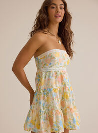 Kaya Tiered Mini Dress Detail 2 - AS Kids
