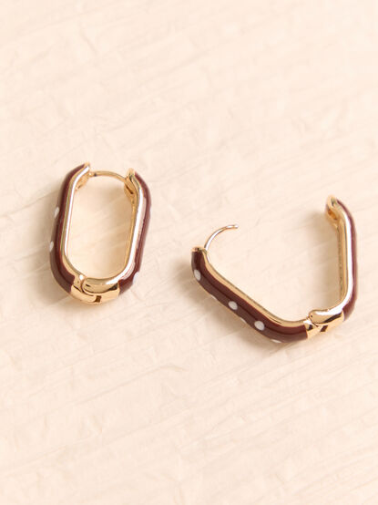 Polka Dot Oval Hoop - AS Kids