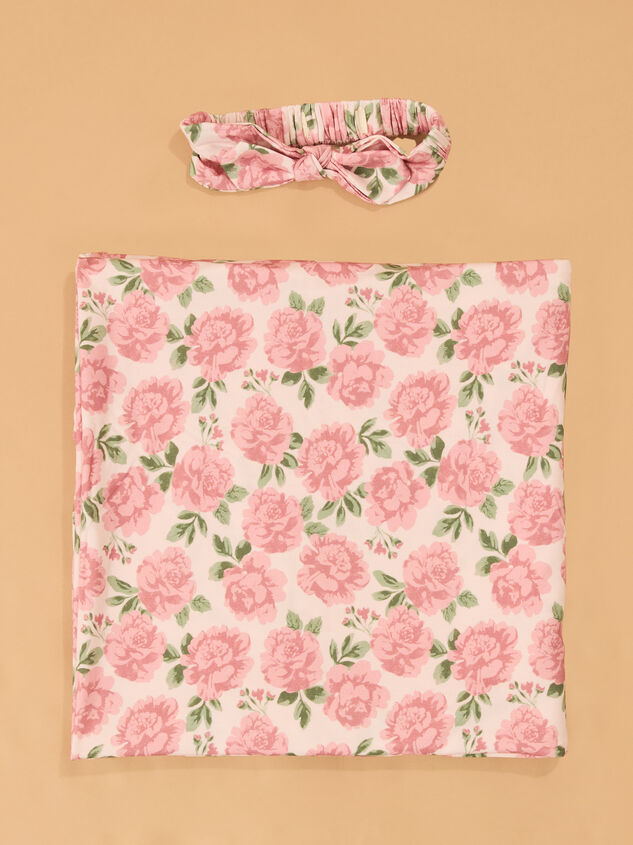 Zainy Floral Swaddle Set Detail 2 - AS Kids